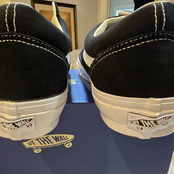 New Vans Premium Old Skool 36 LX Black/White Sneakers Low-Top Shoes MENS SZ 10 - Picture 6 of 9